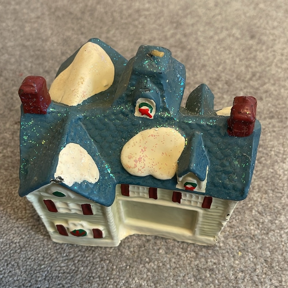 House Candle with glitter - Picture 3 of 8